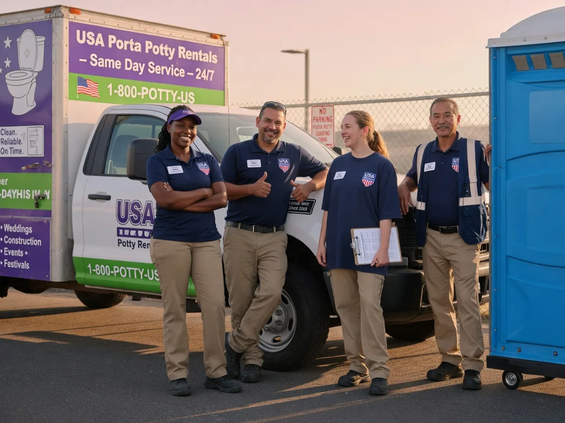 Porta Potty Rental company in Fedora, SD